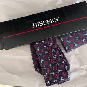 Hisdern Tie and Pocket Square